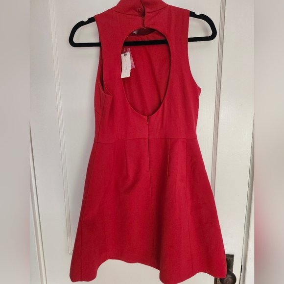 Anthropologie Hutch Mock Neck Mini Dress Size Small - Picture 5 of 8